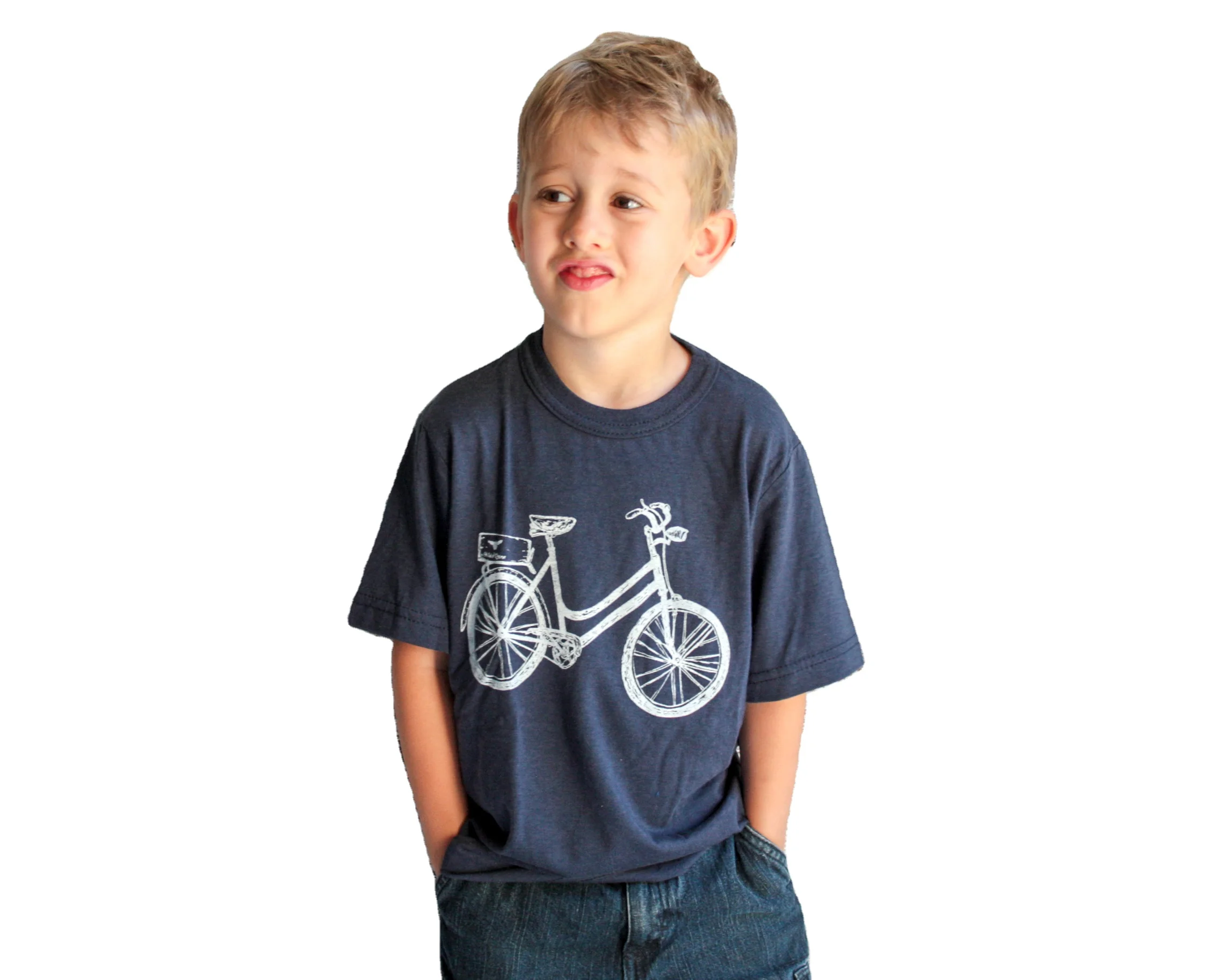 Excellent Quality Plain Printed Pattern Kids Bamboo Fabric Casual T-shirts available in Various Sizes and Colors for Boys