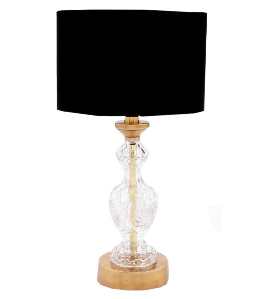Modern Designer Crystal bedside Table Lamp with Round/Conical/Square Shade Bronze/Brass/PC/Abs/LED Body 110V House Decoration