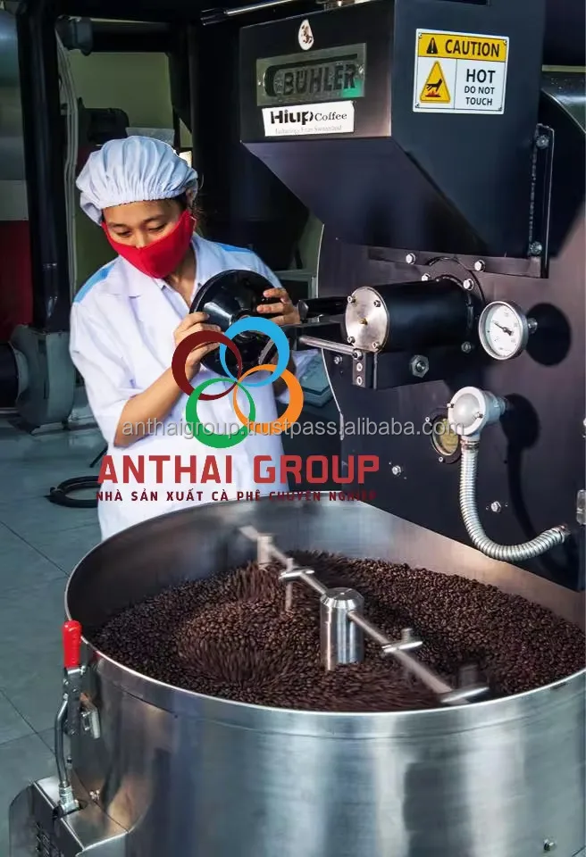 Распылительная сушка растворимый кофейный порошок ROBUSTA производитель кофеин с мягким вкусом 2% мин готов к экспорту бесплатно-образец происхождения-Вьетнам