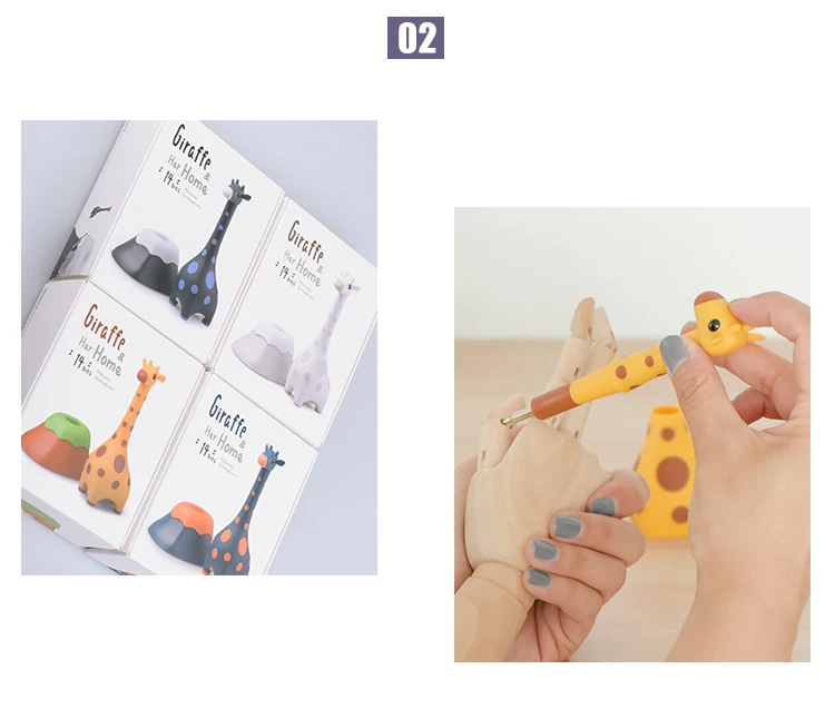 iThinking Hot Sales Garden Black Giraffe and Home Magnetic Decor