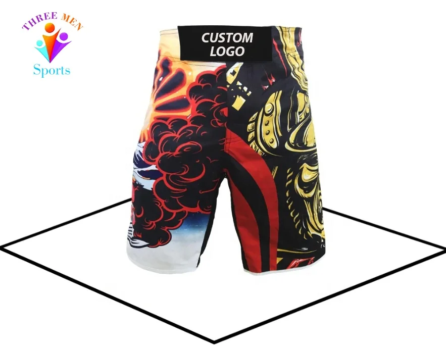 MMA Shorts Grappling Kick Boxing Men Muay Thai Cage Fighting with High Quality Material Wholesale Price