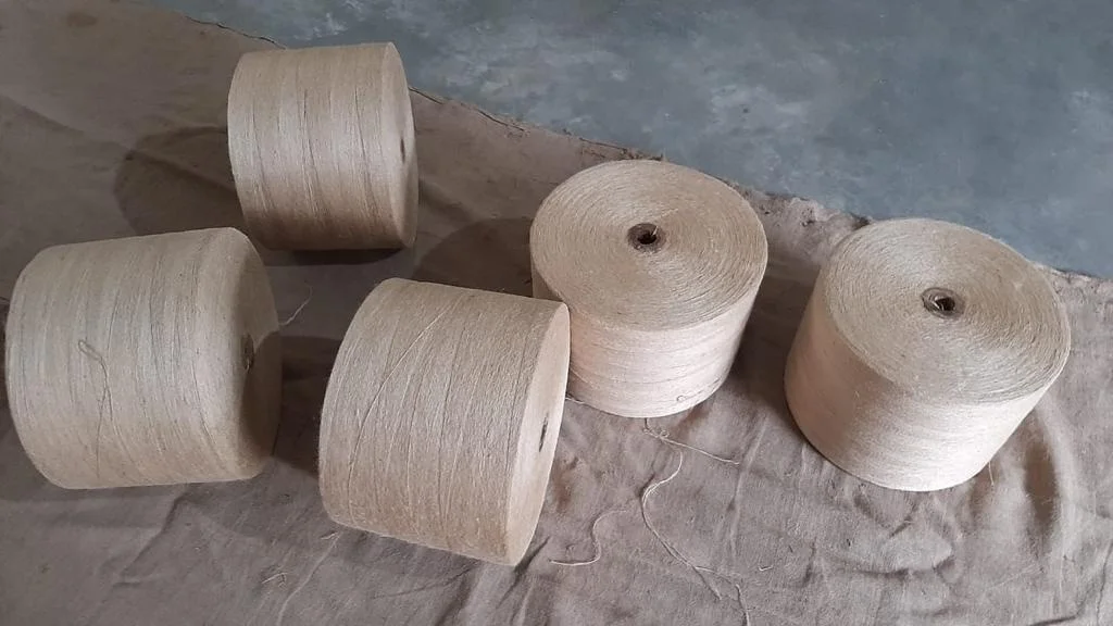 High Quality 100% Jute Yarn 13LBS/1PLY CB Originating from Bangladesh
