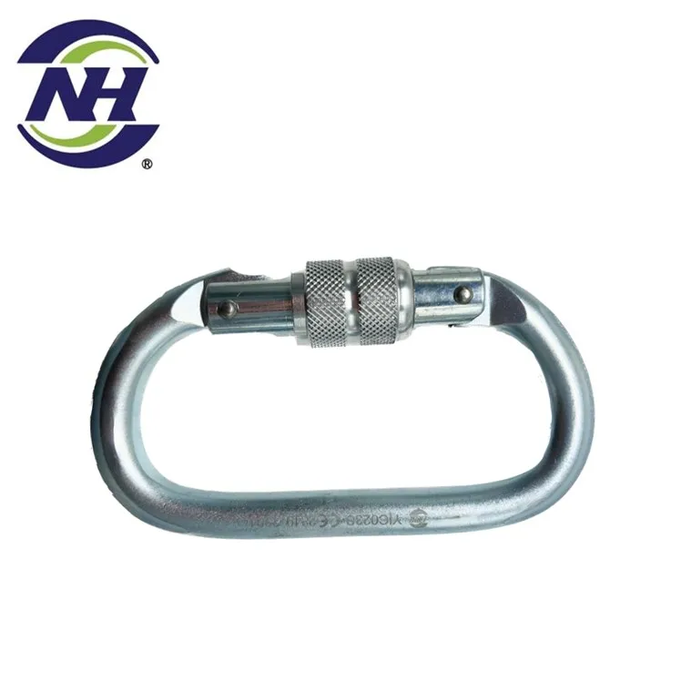 Brand new 17mm oval 30kn carabiner hook climbing