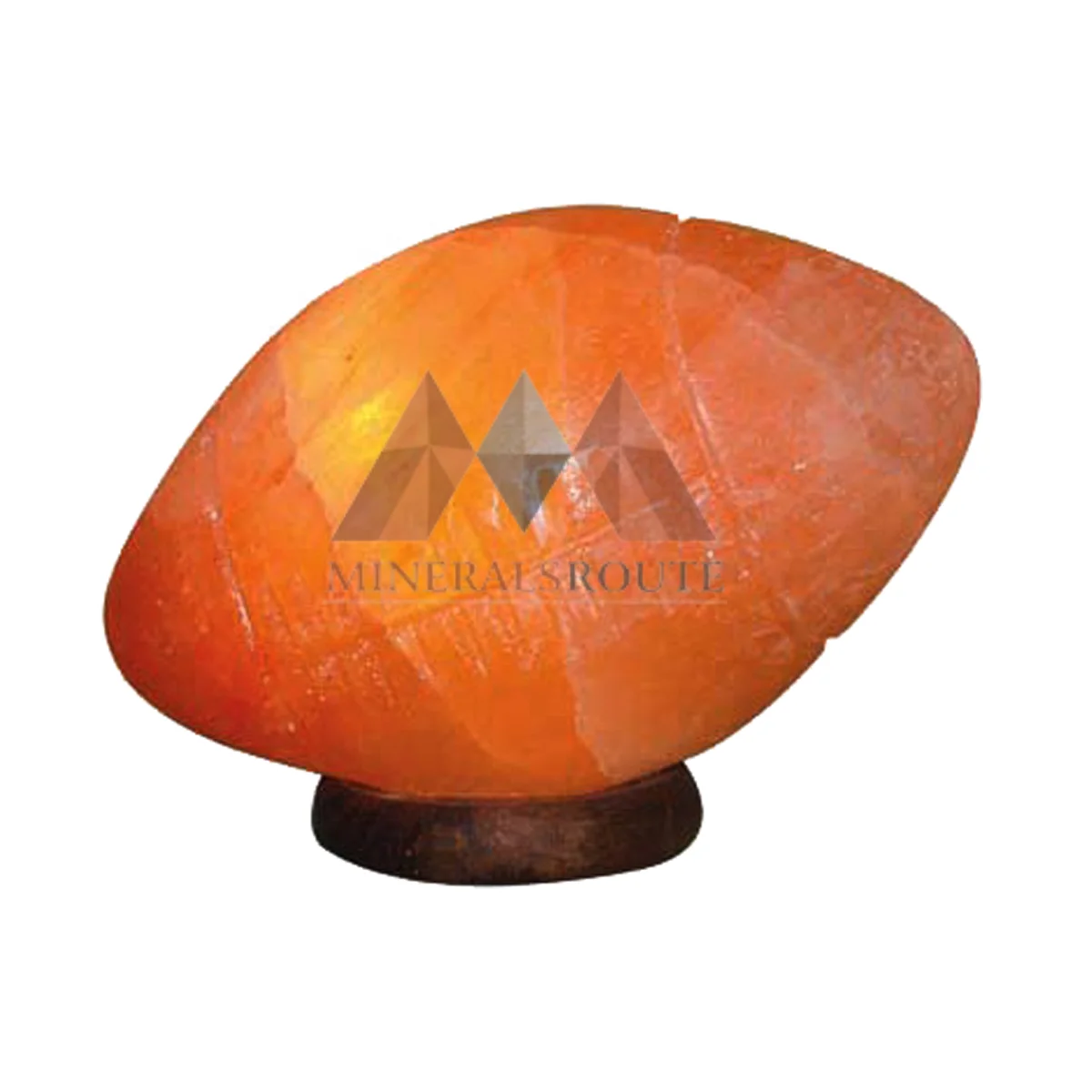 Wholesale Himalayan Salt Lamp In Rugby Shape Low MOQ Good Quality Himalayan Pink Salt Lamp with Dimmer Switch