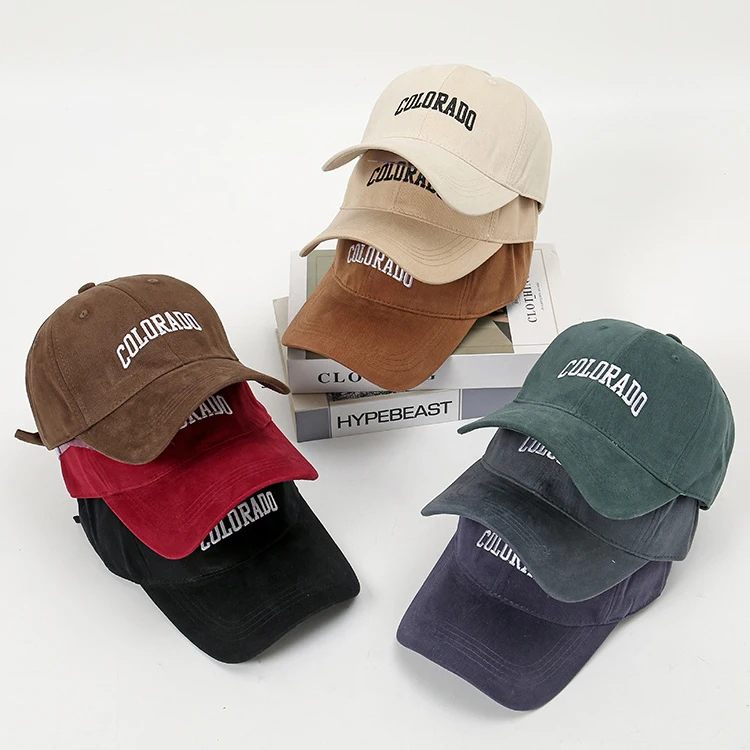 3D Letter Embroidered Sunshade Hat Sublimation Men Fitted Caps Wholesale Fashion 6 Panel Adjustable Luxury Baseball Cap