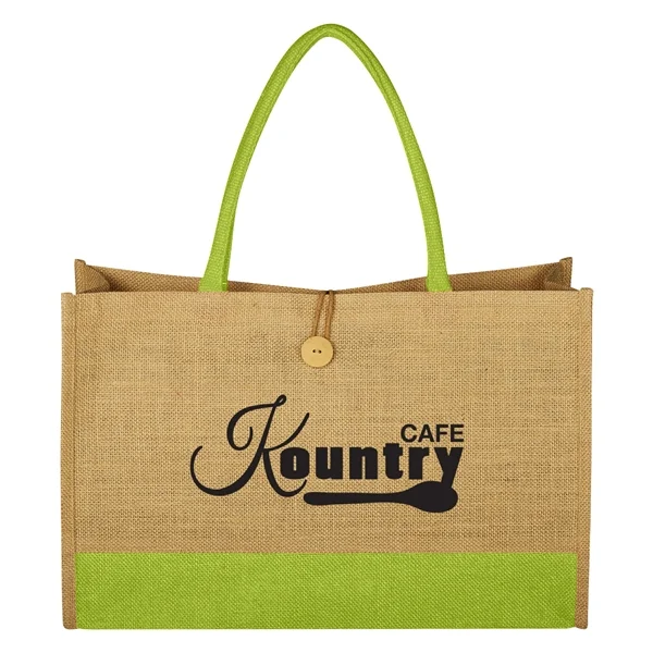 Wholesale Cheap Price Juco Grocery Shopping Bags With Cotton Web Handle Fine Quality Custom Printed Market Shopping Juco Bag