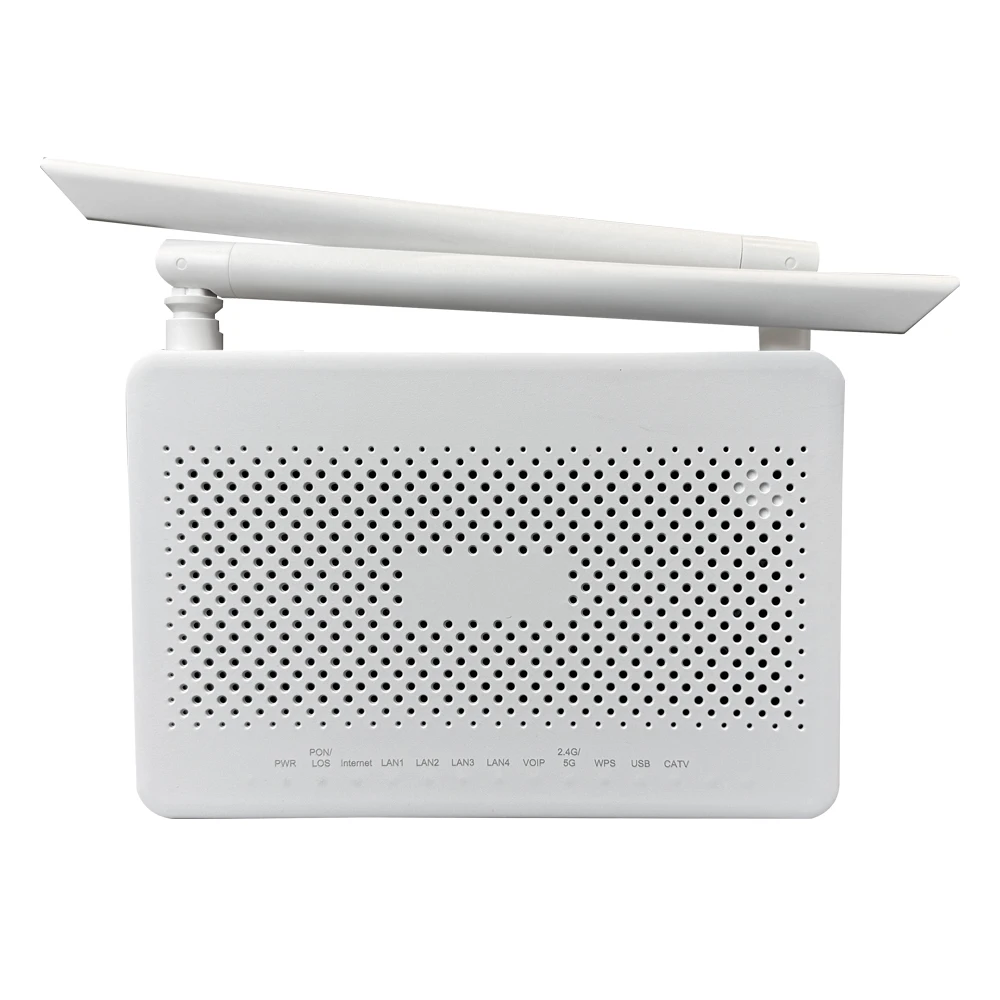 AC1200 CATV ONU XPON Wifi5 ONT GPON EPON Dual Band With CATV 4GE+2.4G+5G+VOIP+CATV WIFI Router Optical Network