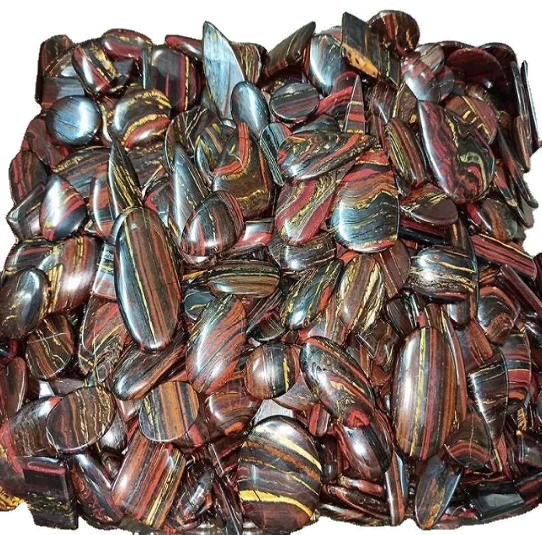 Beautiful Loose Brown Iron Tiger Eye Stone Cabochon 8mm 14mm Sizes Natural Gemstone for Jewelry Making and Gifts 3mm Height