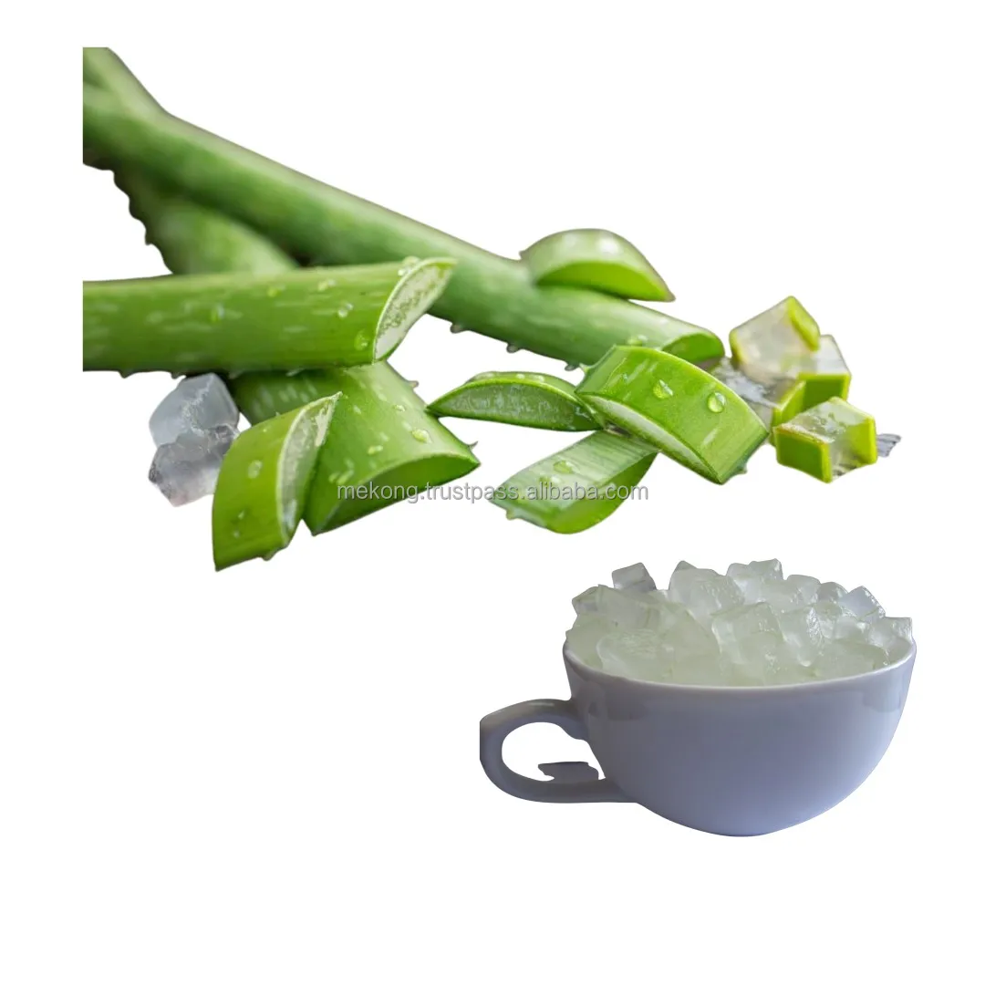 Big Sales Natural Nutritious Delicious Diced Aloe Vera Leaf Good For Health Customized Packing