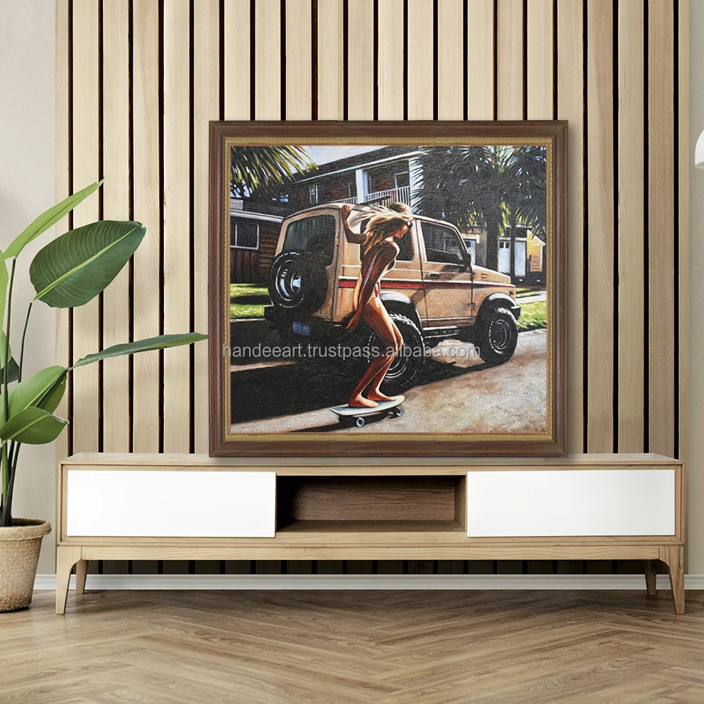 Wholesale Price oil painting Venice street life Painting For home Decor