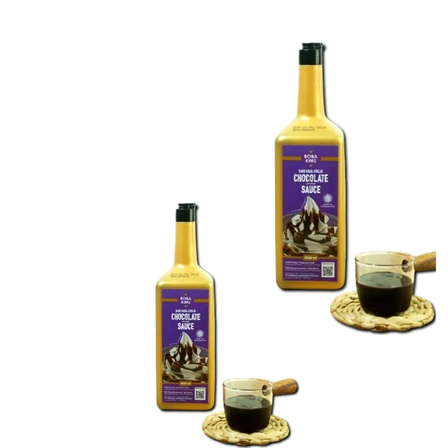 Product with an affordable price chocolate sauce tastes sweet and delicious as an additional sauce or topping for food