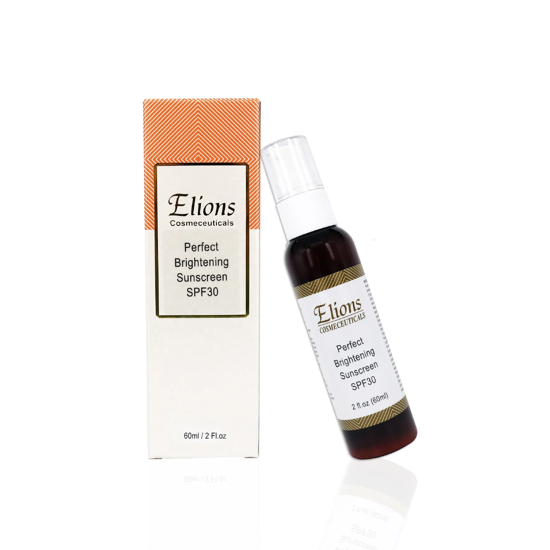 SPF30 Peptide Sunscreen Cream with UV Protection Whitening Anti-Wrinkle Lightening Features Skin Brightening Moisturizer Face