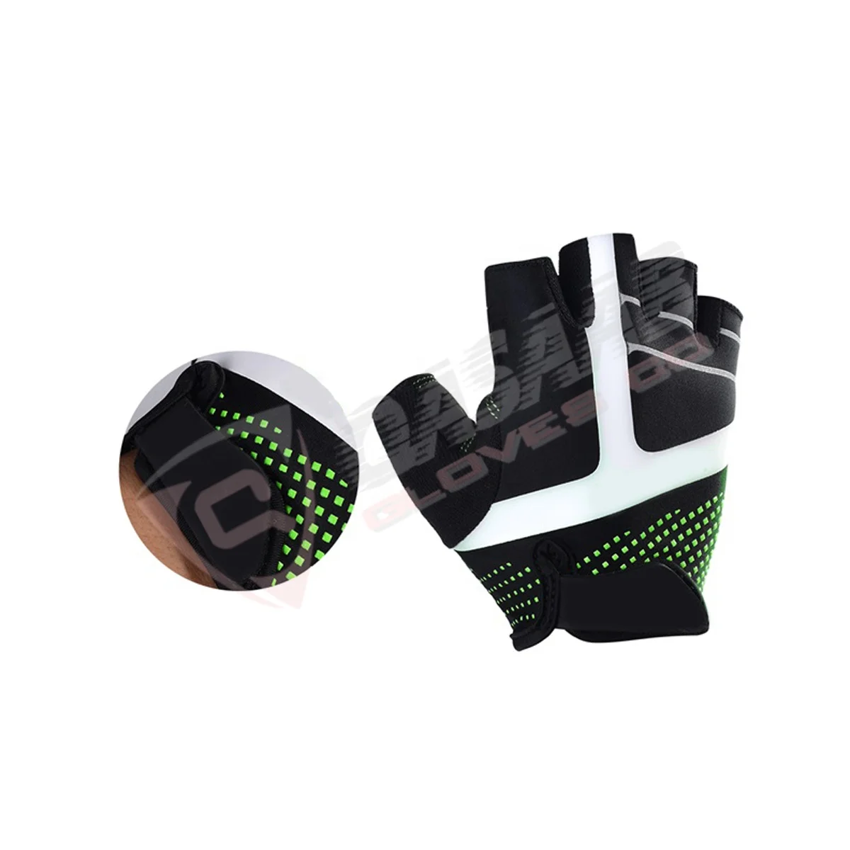 Спортивные защитные перчатки на полпальца для фитнеса велосипеды открытом воздухе Нескользящие устойчивые к порезам спортзала тренировок бодибилдинга