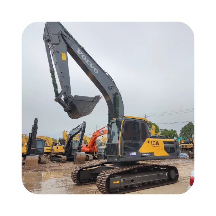 Used Volvo EC240 excavator, Volvo EC210 EC240 EC290 crawler excavator in good condition,20ton excavator