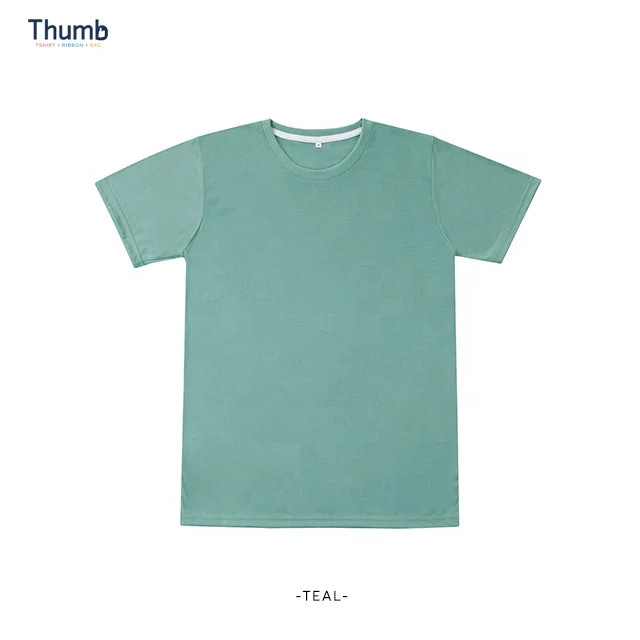 Lavender Pastel Plain 100% Polyester Blanks Tshirt for Sublimation Printing Made in Thailand