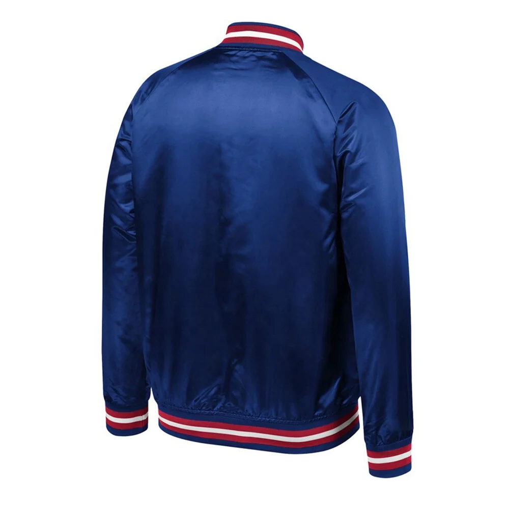 Custom Team Name Sports jacket / Wholesale Satin Jacket