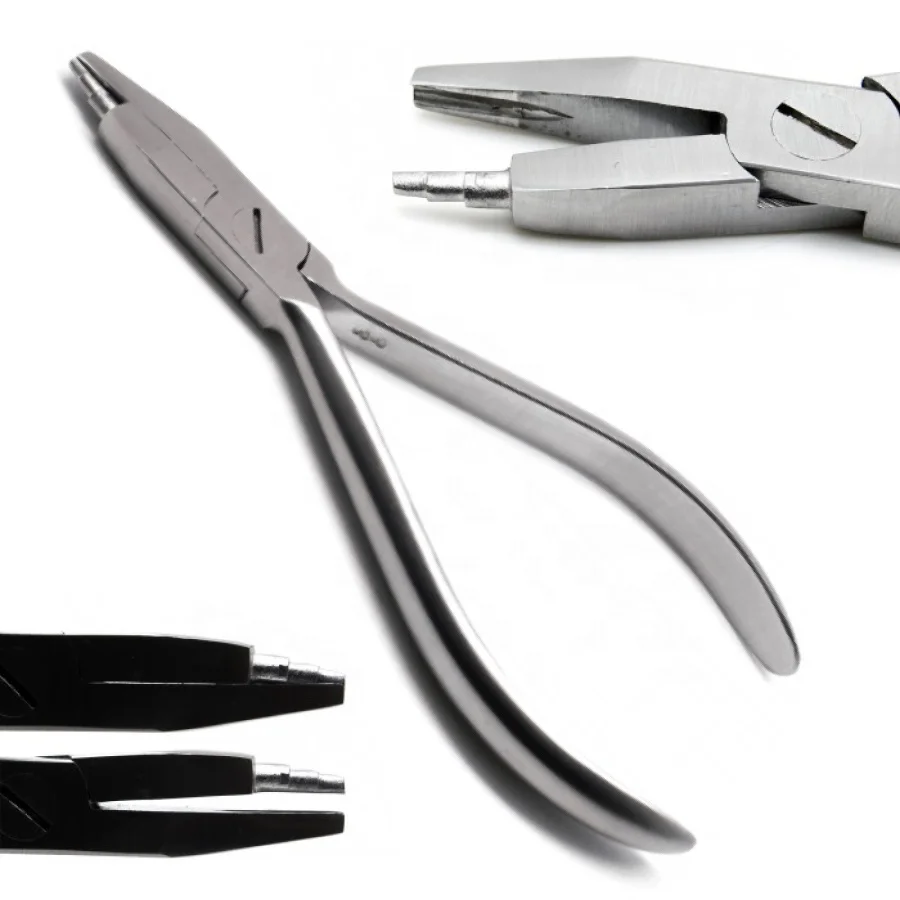 Tweed Loop Forming Bending Orthodontic Wire Bending Angle Braces Placement German Stainless Steel HQ Professional Dentist Pliers