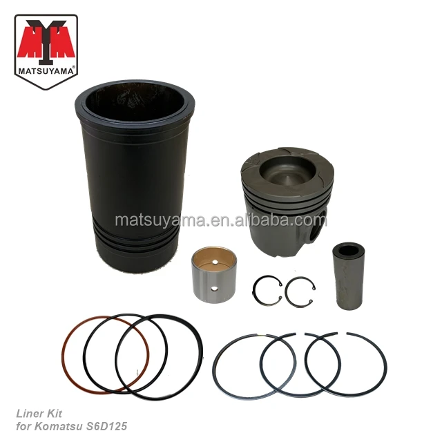 S6D125-1 6151-31-2511 Excavator Cast Iron Piston for Komatsu