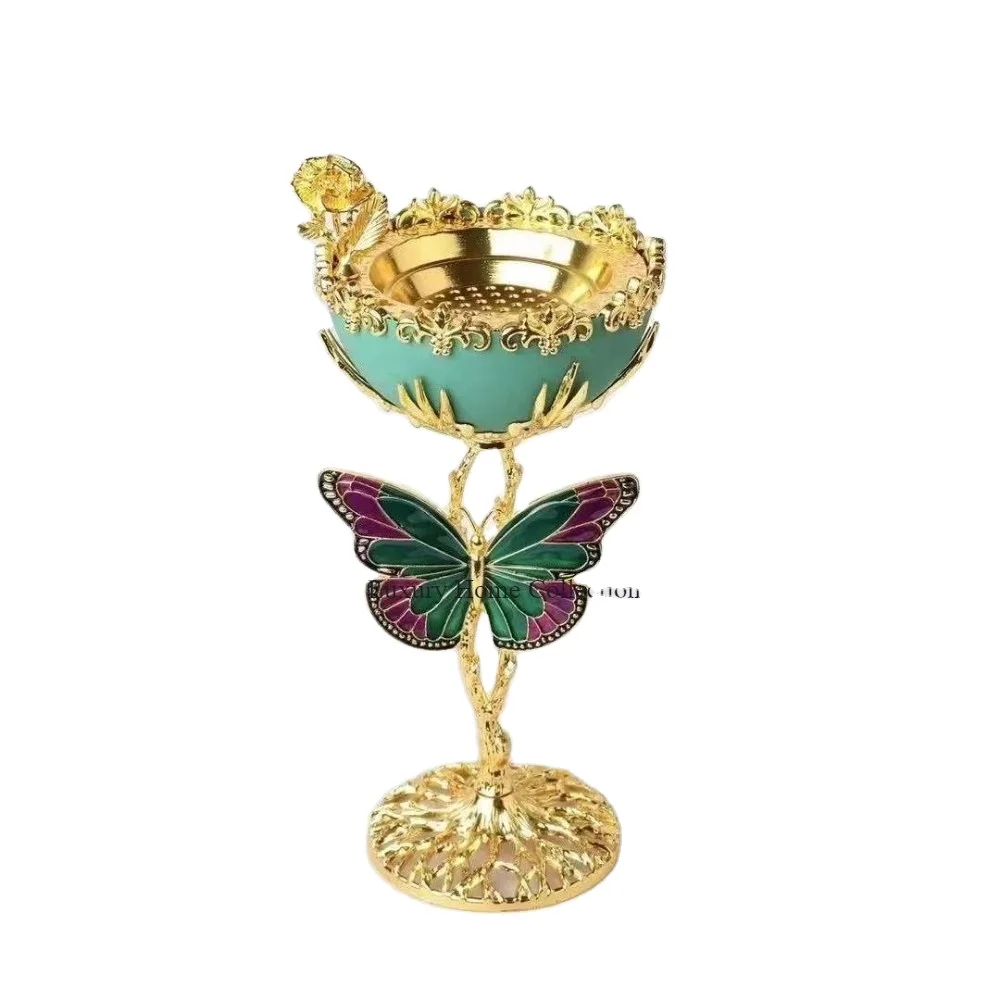 Most Demanded Eye Catching Color And Butterfly Designer Wedding And Villa Parties Table Decoration Incense Bakhoor Burner Supply