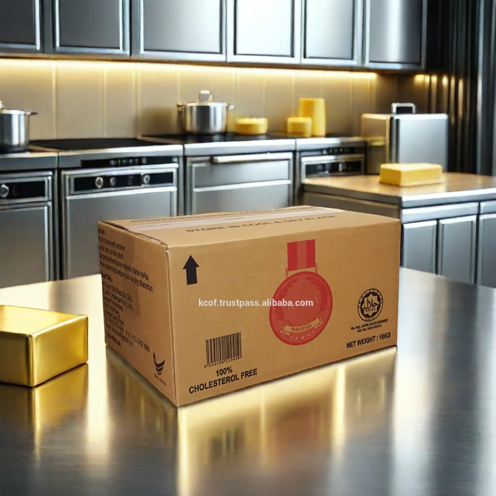 Trusted Seller 100% Vegetable Palm Oil Halal Certified Margarine Available in Wholesale