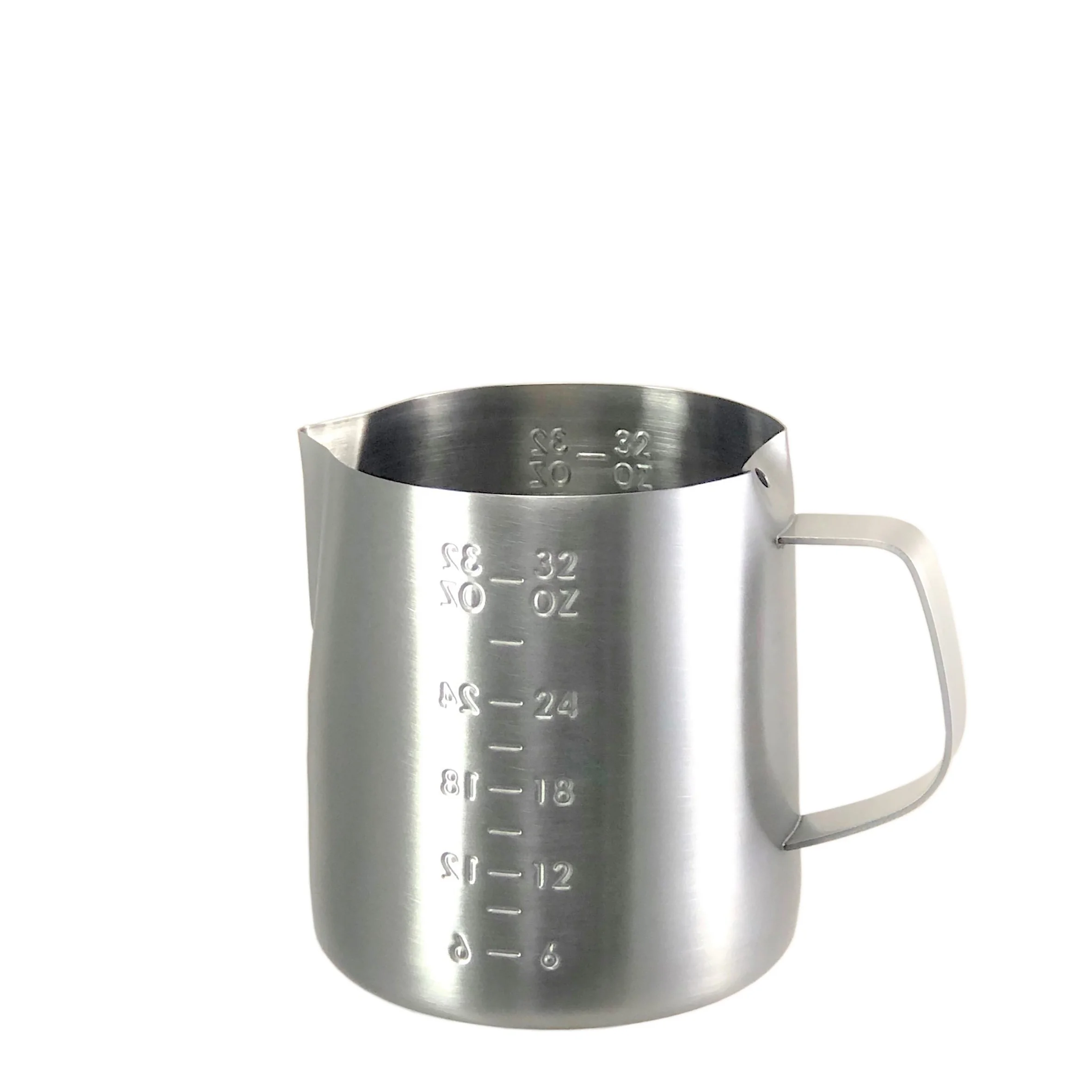 600ml / 1000ml / 1500ml / 2000ml Stainless steel measuring jug measuring coffee Latte Frothing Pitcher 20oz 32 50 64 ounce