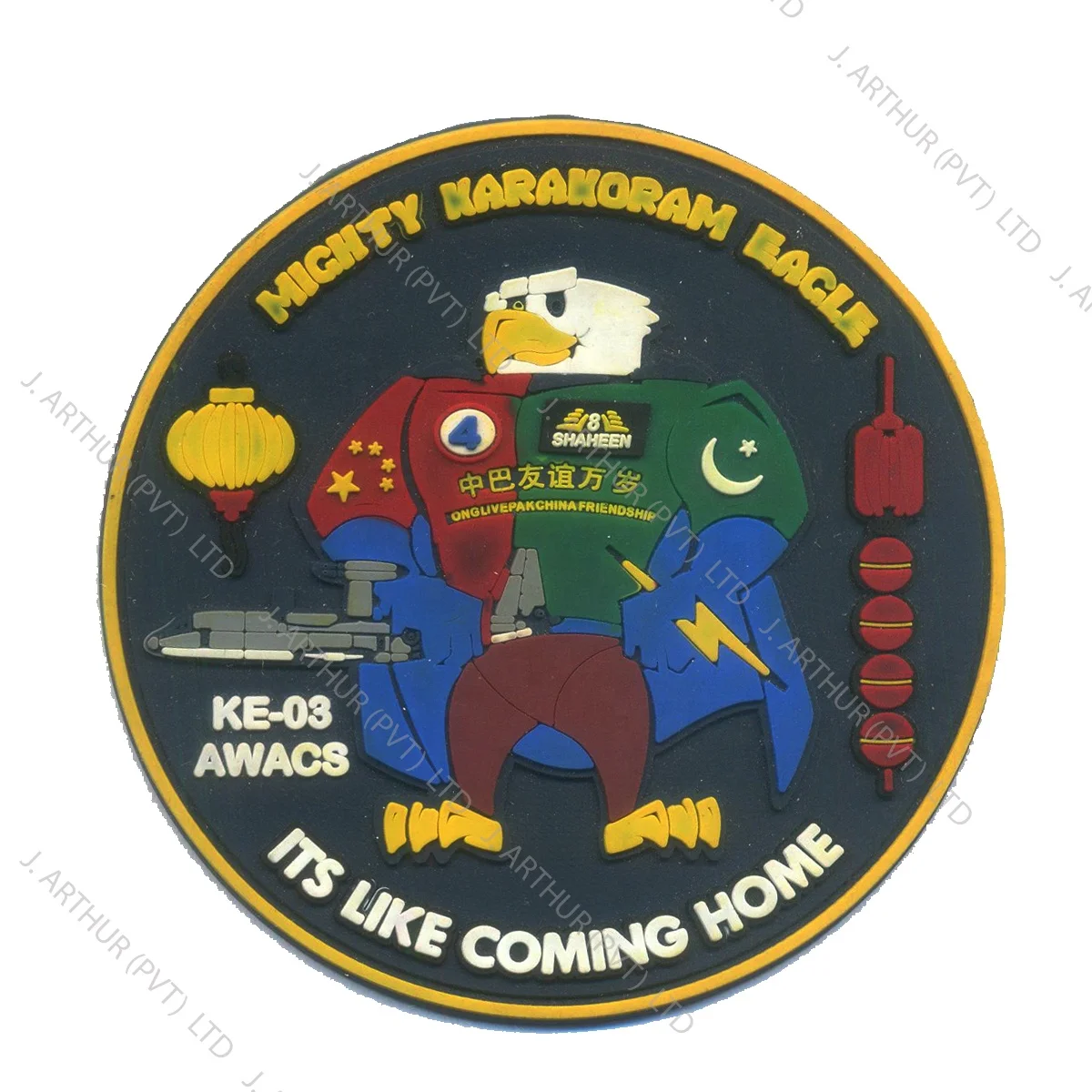 Rubber Patch Logo Embossed Silicon Patches 3D PVC Badges With Hook And Loop