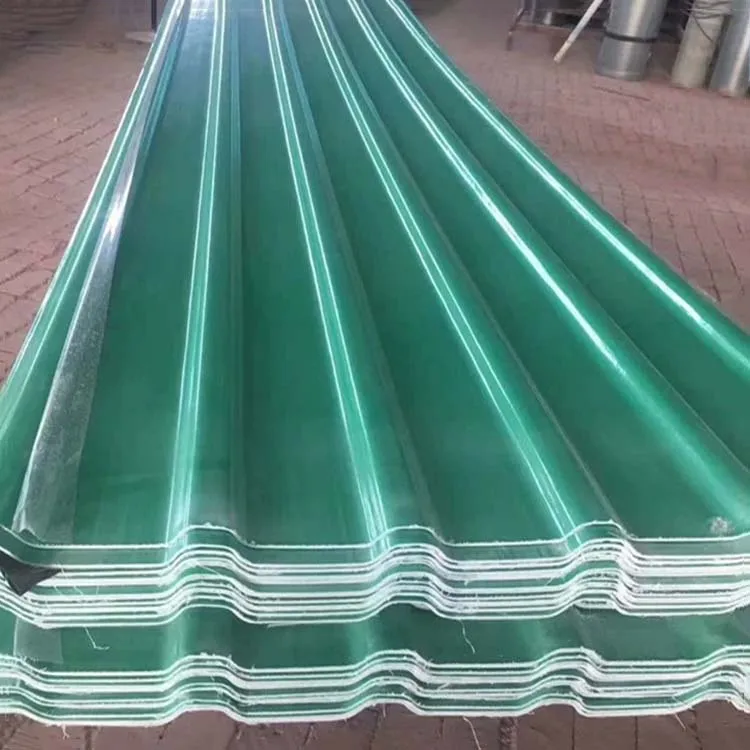 Fiber Glass Corrugated Sheet FRP Fiberglass Roofing Sheet for Construction Welding and Cutting Services Included