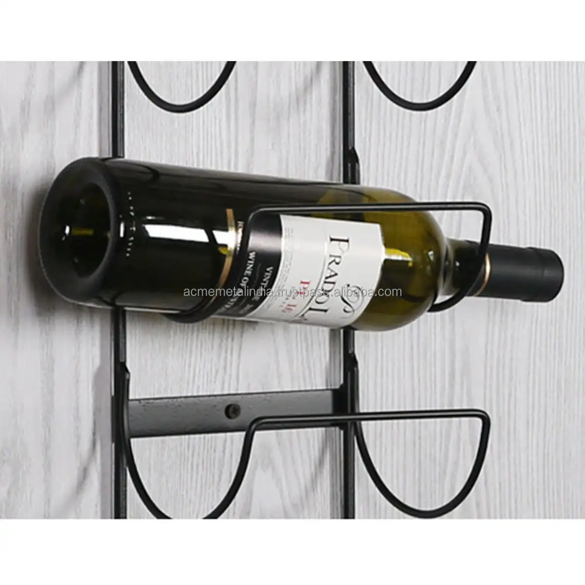  Настенный держатель для вина 5 бутылок органайзер хранения винтажный стиль бармена декор столовой столешница бутылки индивидуальный дизайн