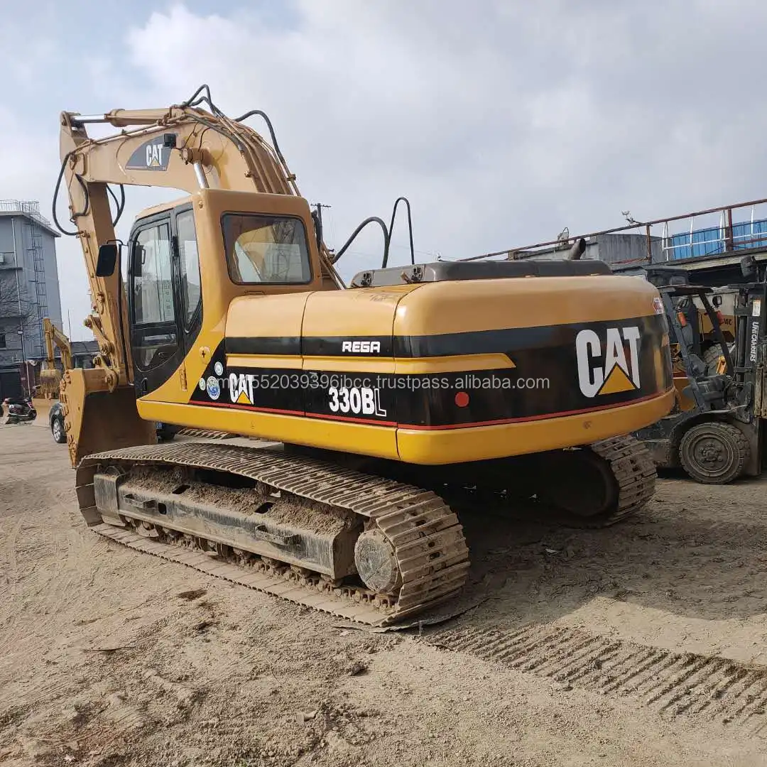Горячая Распродажа тяжелый гусеничный экскаватор Cat 330B 330C 330Dl б/у 330