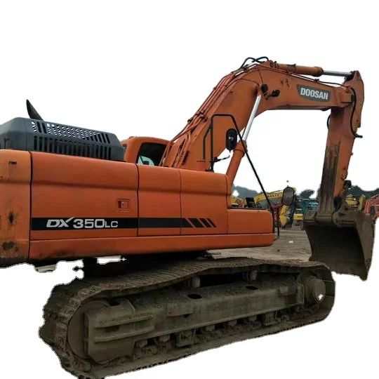 Large Used Excavator Doosan DX350LC High Quality 35 Ton Dx350 Crawler Digger in Good Condition for Sell