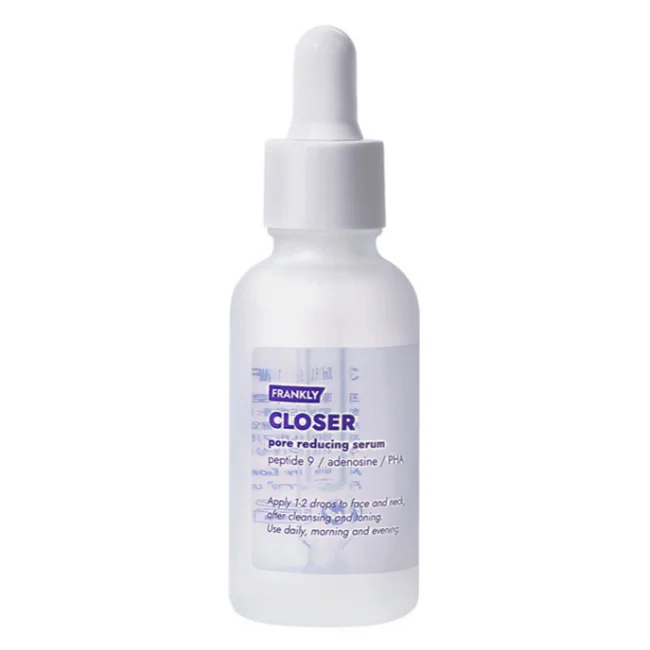 FRANKLY 60ml Closer Serum Korean Skin Care Collagen Peptide Serum Dry Skin Anti-Aging Anti-Wrinkle Pore Shrinking Liquid Face