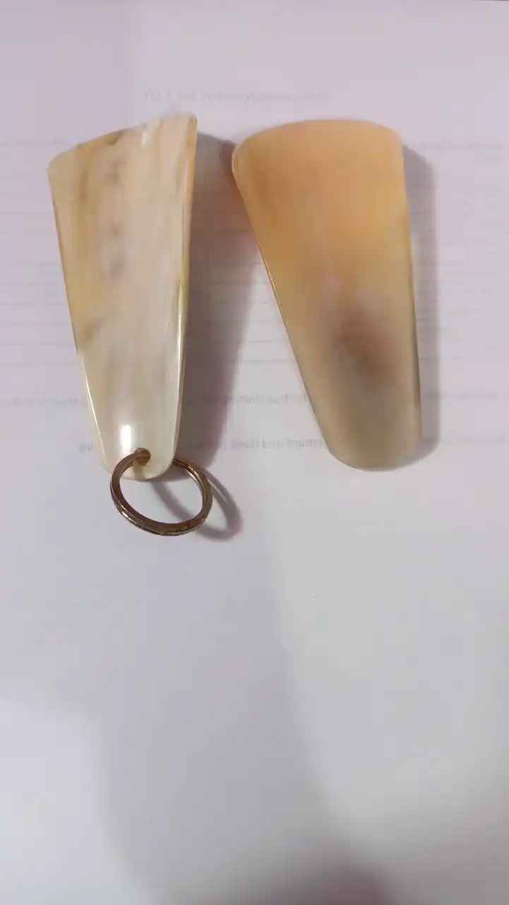 7 дюймов рожок для обуви из натуральной кожи с шнур