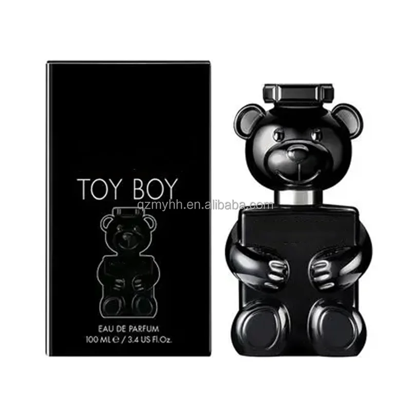 Men Perfume 100ml Lasting Smell Male Fragrance Spicy Woody Cologne Body Spray Mist Parfum ToyBoy Black Bear Bottle One Drop Ship