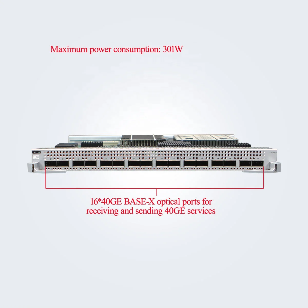 
ES1D2L16QX2H 16 port 40GE Ethernet optical interface board card for S7700 