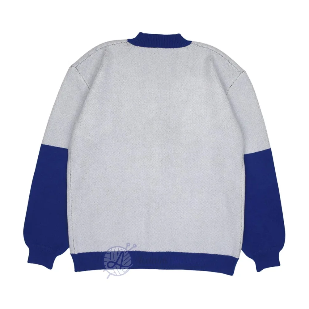 Alpha Zeta Omega Finder Women Sorority Sigma Zeta Soft Acrylic Yarn Customized O Neck Cardigan Sweaters