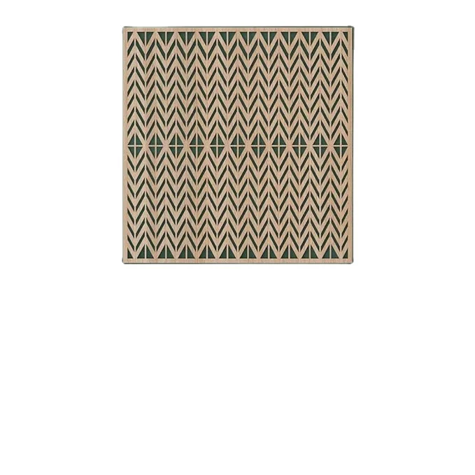 Wooden Wall Art ZigZag Decorative Panel Picture Wall Decor Wood Home Decor Figure Ornament Hanging