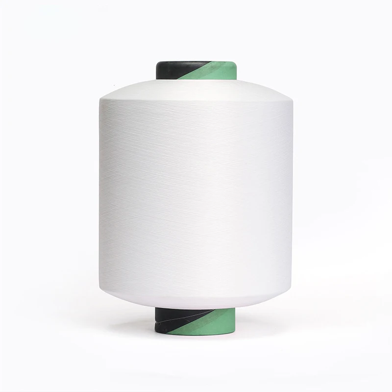 ACY 2040 Spandex Covering Elastic Recycling Yarn Raw Colors Spandex Covered Yarn