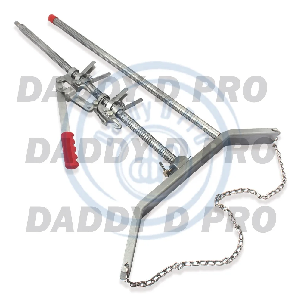 Ratchet Calf Pullers Heavy Duty Calving Extractor Veterinary Instruments / Lever-Pull Action Calf Puller Veterinary Instruments