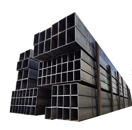Construction 12x12 seamless steel pipe 80x80 25x25 RHS square carbon steel tube 2.5mm