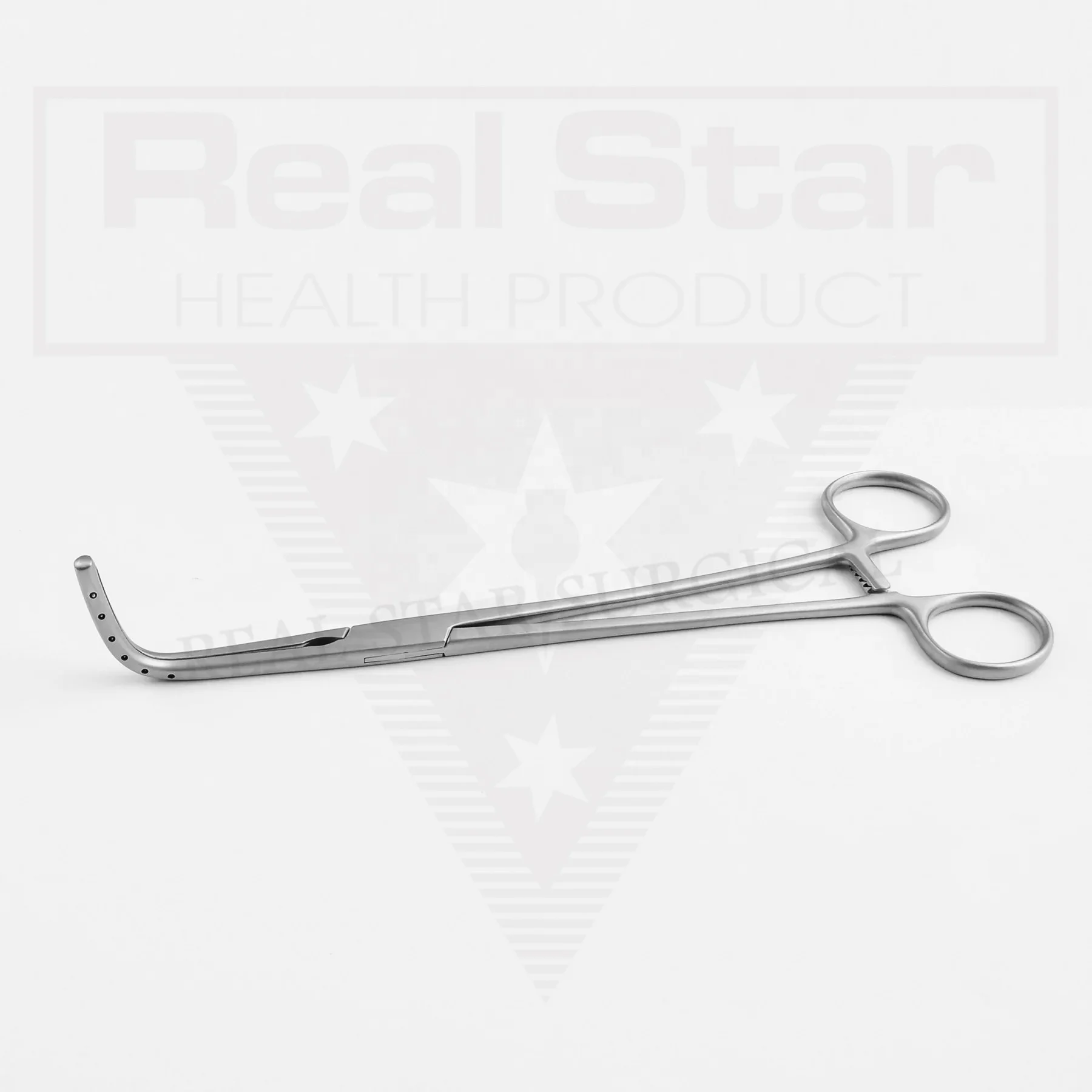 Sarot Bronchus Clamps Lung Grasping Forceps , 23cm , Real Star Surgical Instruments , Clamps