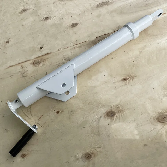 Запчасти для строительной техники лучшего качества, ручка желоба, белая для бетономешалки