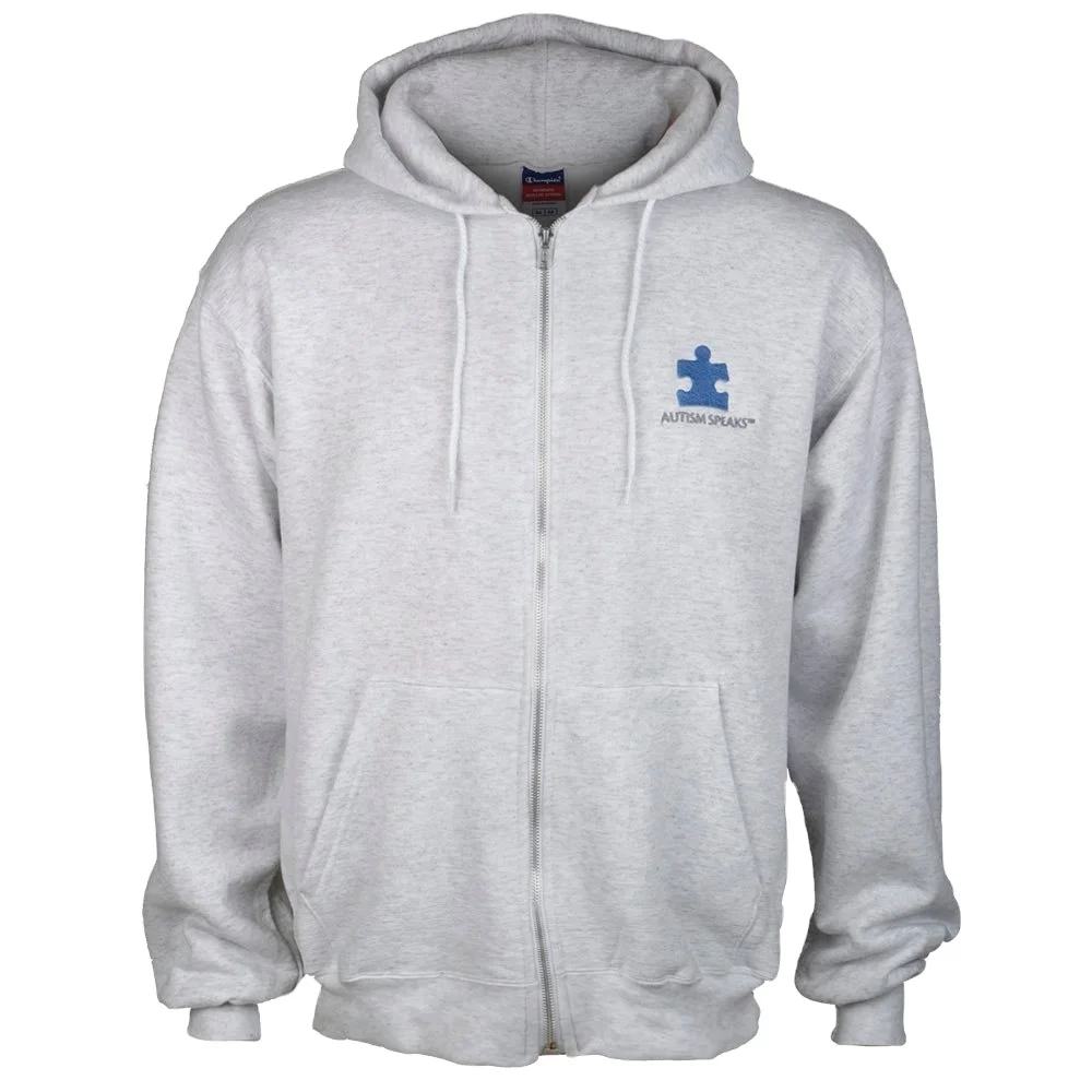 Customizable Fashion Long-Sleeve Fleece Jacket with Hoodie Zippered Design and Lined Collar Fabric Colors in Stock