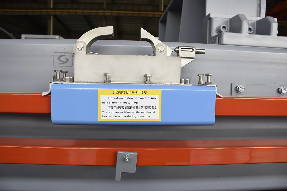 Zhejiang Longone Gantry Automatic Washing Filter Press Water Flushing Device Solid-Liquid Separation