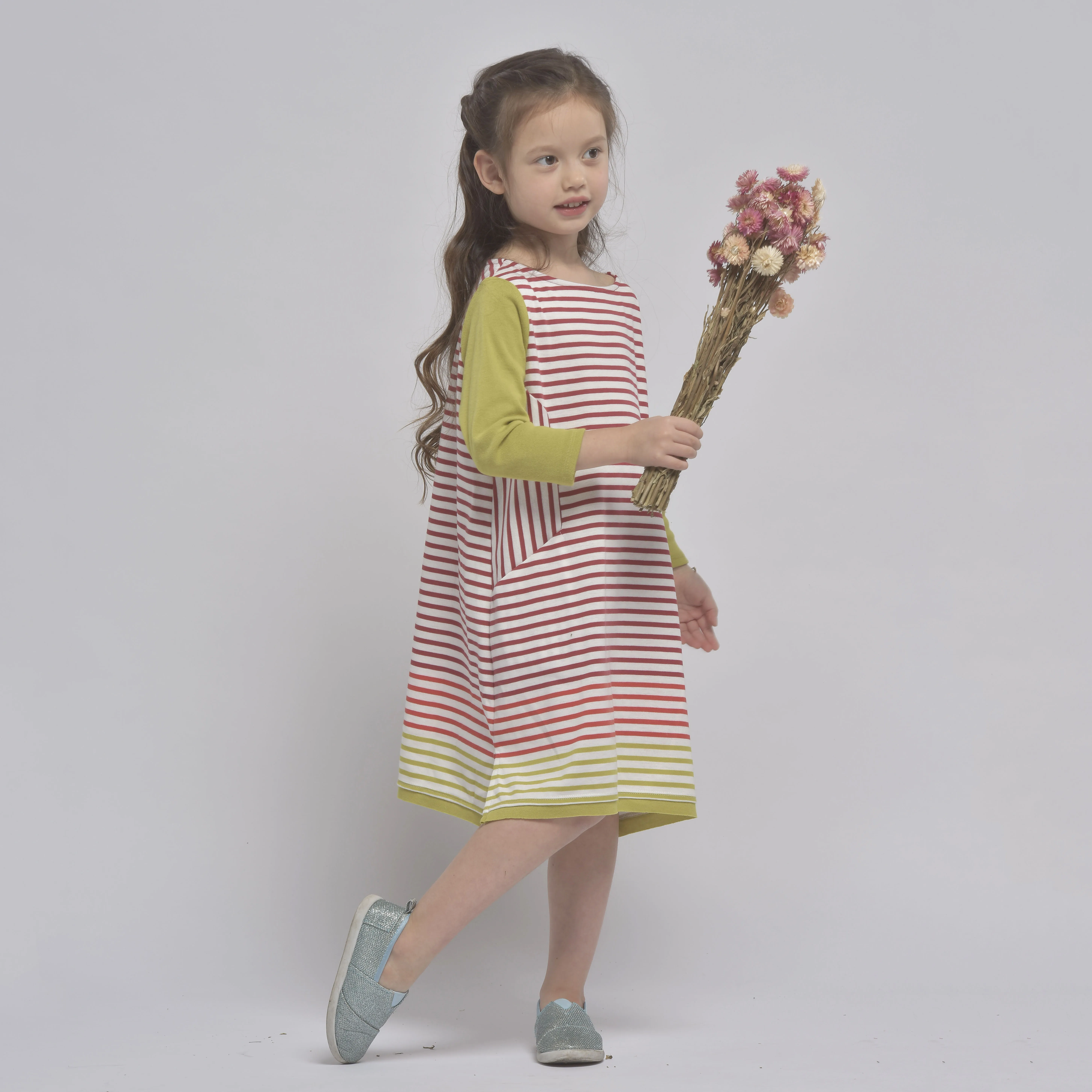 ODM 2023 latest designs spring autumn children dress for girls