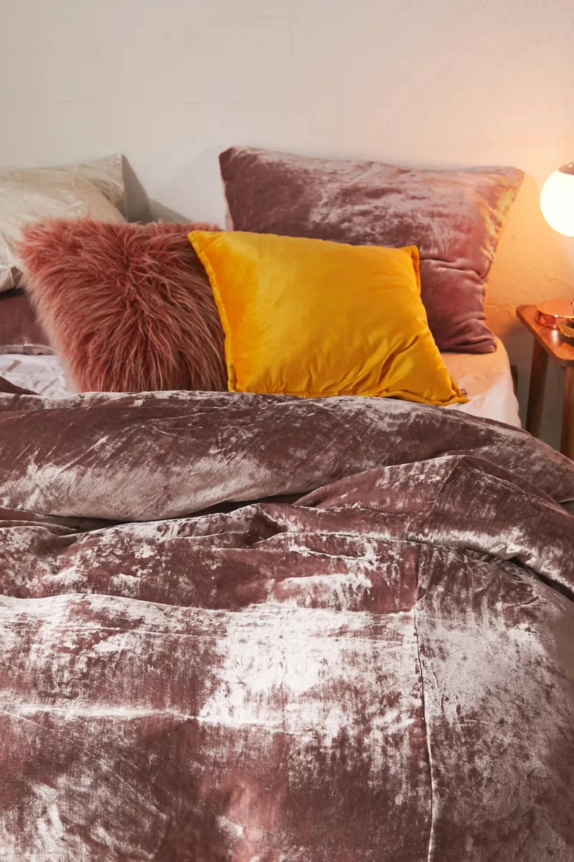 Luxury Crushed Velvet Duvet Cover set Boho Bedding Room Decor Soft Velvet Comforter Cover