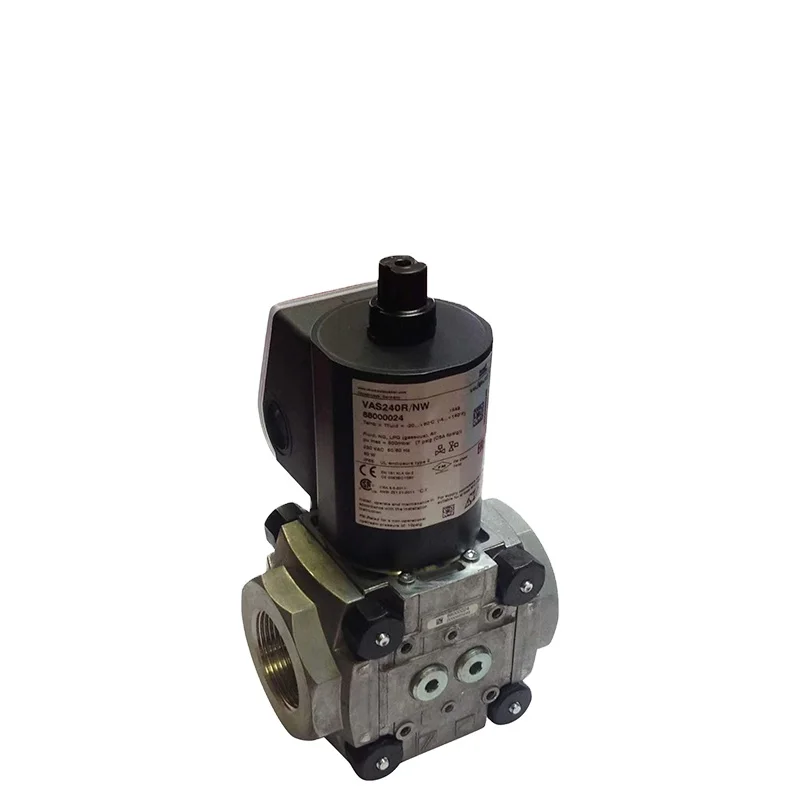 Germany Kromschroder OR VAS 240R/NW 500MBAR Air Double Gas Solenoid Valves For Gas Burners And Appliances