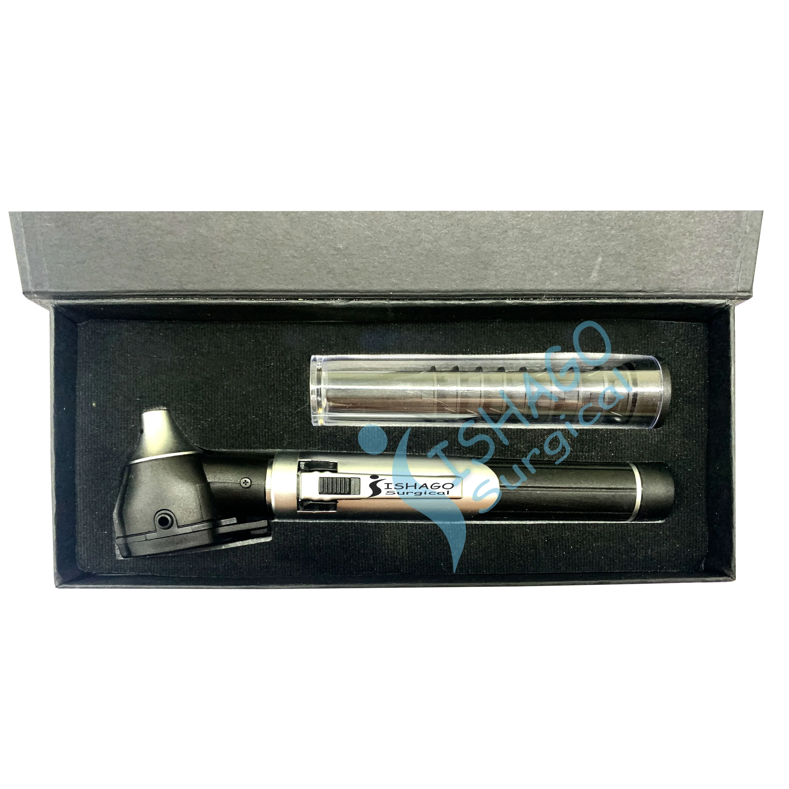 ISHAGO SURGICAL Neurological Reflex Percussion Hammer Kit With Otoscope For Hospital Medical Uses Diagnostic Instruments Set