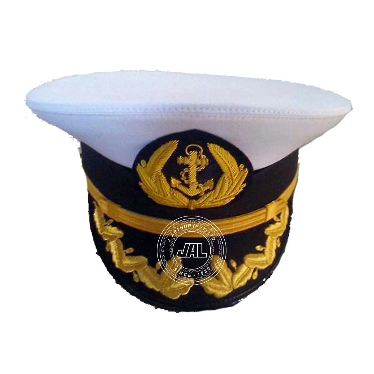 Customized Ceremonial Parade Peak hat Officer Peak Hat Premium Quality Embroidered Peaks With Your Own Logo