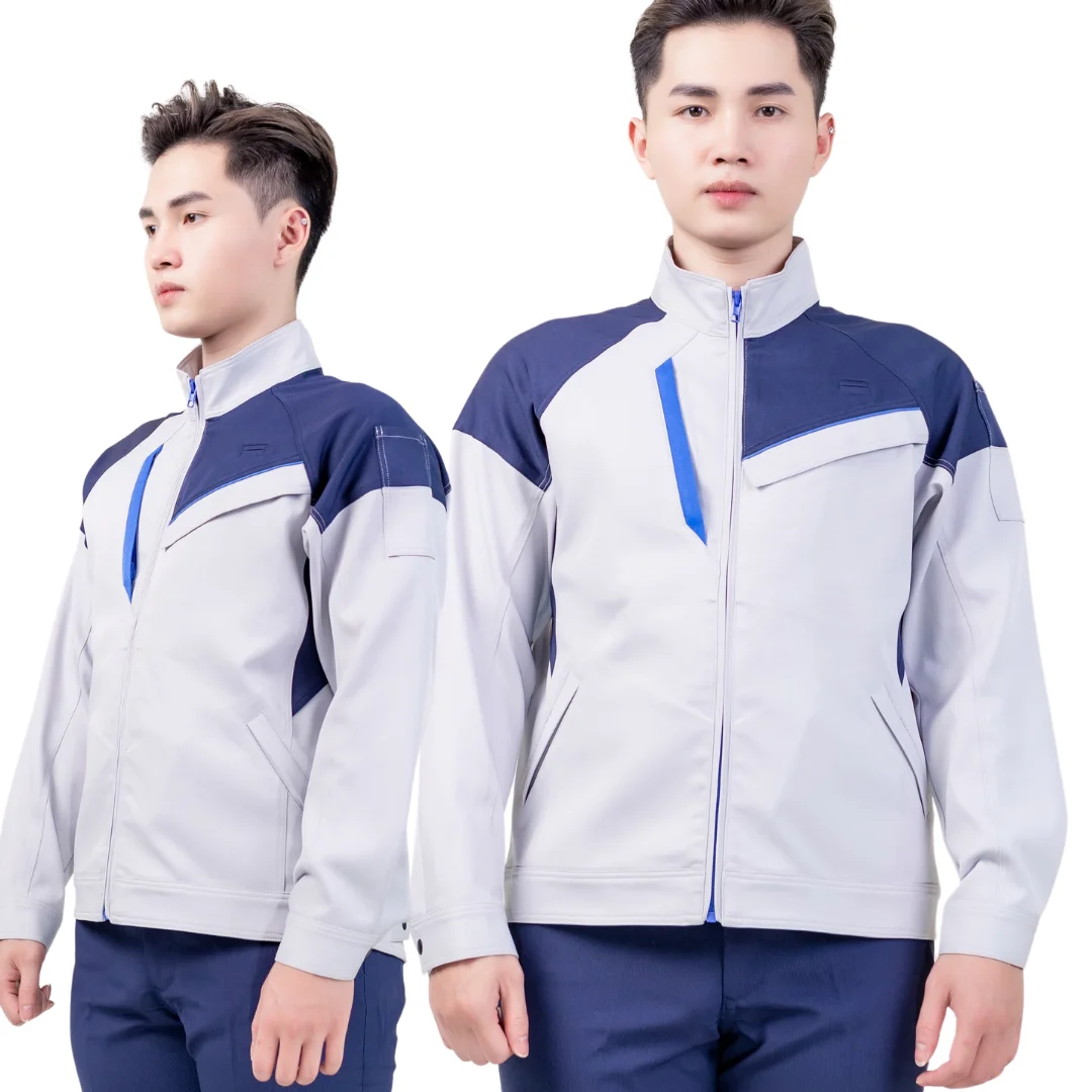 Custom design Workwear jacket men construction clothes workwear engineering uniform overall workwear - ODM/OEM - Free sample