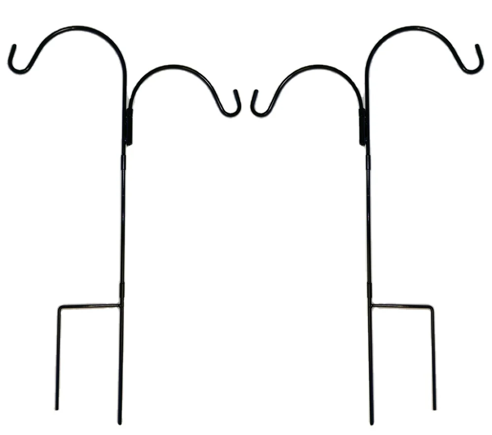 Трендовый индивидуальный оптовый домашний декоративный двойной пастушья крючок для украшения